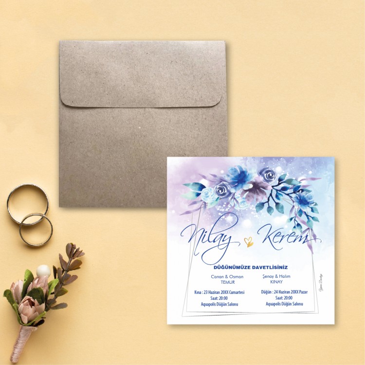 Beren Kare Davetiye 1856 - Detay Görseli 2